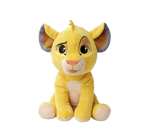 Simba - Disney Plush Originale, 6315870070, Lion King, 30° anniversario, peluche da 25 cm, adatto a partire dai primi mesi di vita