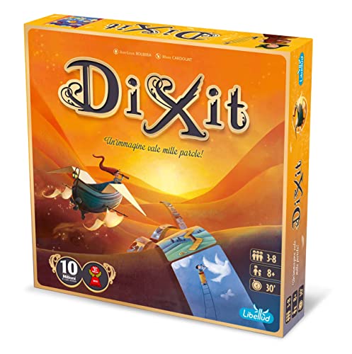 Asmodee - Dixit - Gioco da Tavolo di Immaginazione e Fantasia, 3-8 Giocatori, 8+ Anni, Edizione in Italiano