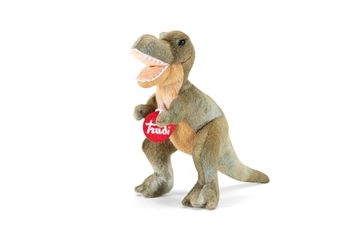 Trudi T- Rex Dinosauri di peluche,regalo per compleanno e Natale | 19X18X9cm taglia XS | Animali Preistorici | modello 51184