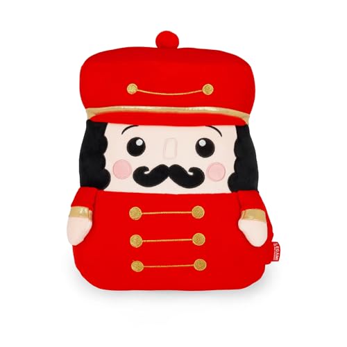 Legami - Cuscino Super Soft! Tema Nutcracker, Super Soffice, Peluche in Poliestere, Idea Regalo, 27 x 43 x 15 cm