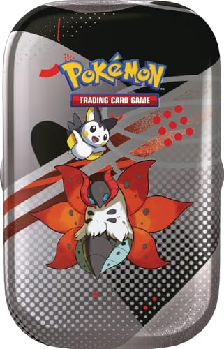 Pokémon: miniscatola da collezione Unima (Volcarona ed Emolga) del GCC Pokémon (due buste di espansione e una carta adesiva)