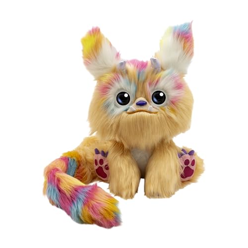 Furlings - Cleo | Peluche Interattivo a Forma di Jackalope | Animali Giocattolo per Bambini con Più di 80 Reazioni Realistiche | Giochi Bambina 3 Anni | Regali Divertenti | Giochi Bambini 3+ Anni