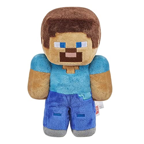 Mattel MinecraftPeluche Personaggi Soffici, ispirato al videogioco, giocattolo per bambini e adulti da collezionare 6+ Anni, HHG11