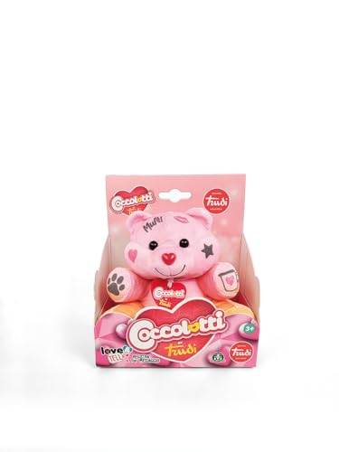 Trudi Coccolotto Rosa Honey Love&Tell by Peluche idea regalo trend | 15x14,5x10cm taglia XS