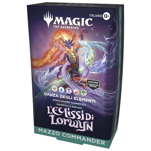 Magic: The Gathering L’eclissi di Lorwyn - Mazzo Commander | Danza Degli Elementi (Versione Italiana)