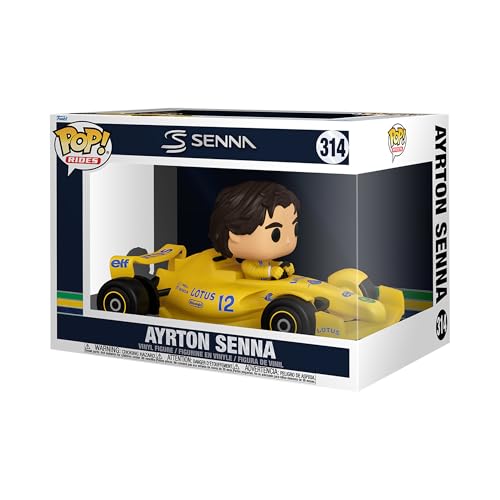 Funko Pop! Rides Super Deluxe: Lotus - Ayrton Senna - Figura in Vinile da Collezione - Idea Regalo - Merchandising Ufficiale - Giocattoli per Bambini e Adulti - Sports Fans