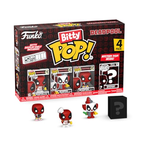 Figurine Funko Bitty Pop Deadpool BBQ Master 4PK