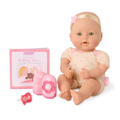 Baby Sweetheart BG7006Z Bed Time 30,5 cm Soft-Body Neonato Facile Da Leggere Story Book e Baby Doll Accessori