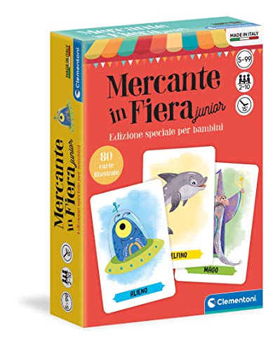 Clementoni-My First Merchant alla fiera dei giochi da tavolo, multicolore, 16290, 5-99 anni