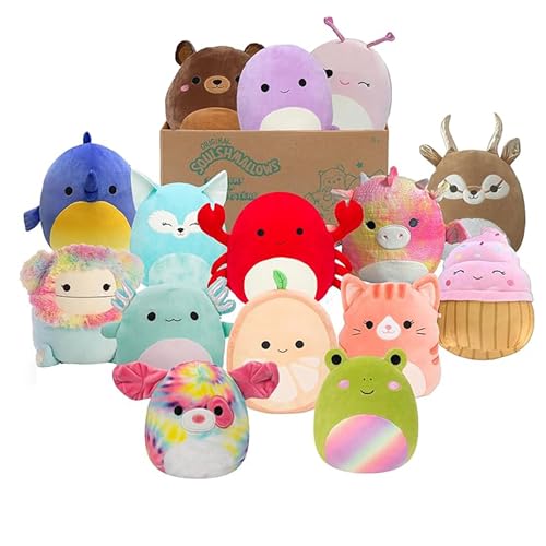Squishmallows Original Mystery 3-Pack (20 cm) - Peluche ufficiale Jazwares