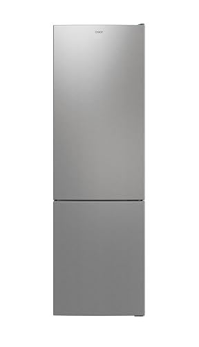 Candy CCT3L517ES, Frigorifero Combi, 55 cm, Altezza 1,77 m, 260 l, Low Frost, Funzione SuperCool, Cassetto Verdure, Controllo elettronico interno, LED, Porte Reversibili, 39 dB, Silver
