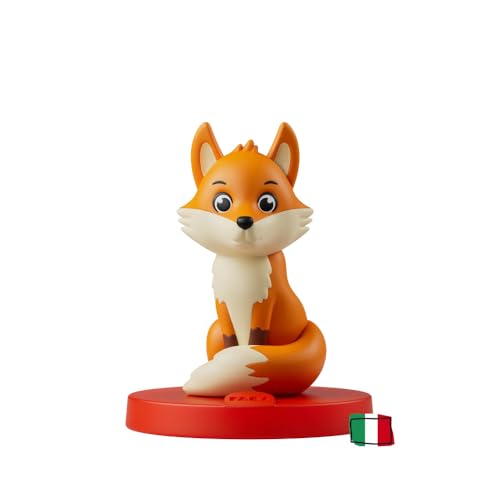 FABA Personaggio Sonoro – Codarossa diventa grande – Storie e fiabe sonore per bambini e bambine 3-5 anni - Ascoltabile Raccontastorie, gioco educativo versione italiana