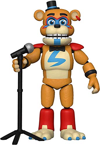 Funko Action Figure: Five Nights At Freddy's (FNAF) PizzaPlex-Glamrock Freddy Fazbear - Giocattolo da Collezione - Idea Regalo