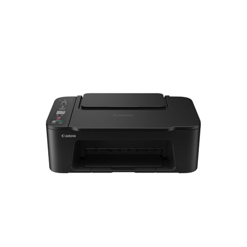 Canon PIXMA TS3750i - Stampante multifunzione a getto d'inchiostro a colori (stampa, scansione, copia, display LCD da 1,5 pollici, WLAN, Print App, 4800 x 1200 Dpi) compatibile PIXMA PRINT PLAN - nero