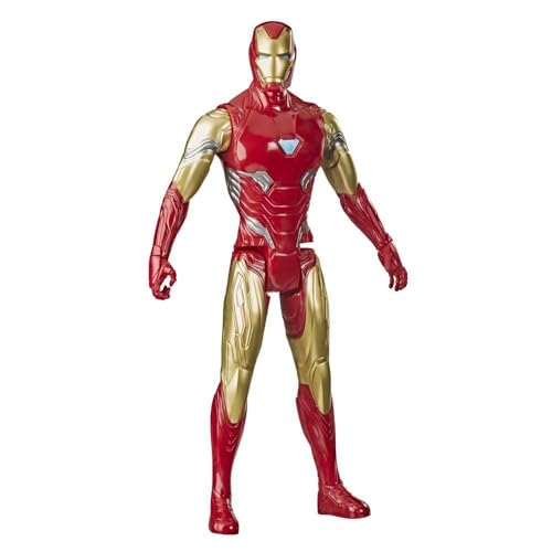 Marvel Avengers, Titan Hero Series, Iron Man, action figure da collezione da 30 cm, giocattolo per bambini dai 4 anni in su