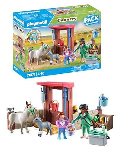PLAYMOBIL Starter Packs 71471 Veterinaio della Fattoria