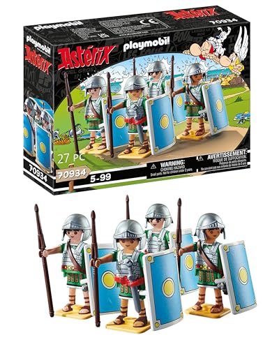 PLAYMOBIL Asterix 70934 Truppe Romane, Giocattoli per Bambini dai 5 Anni