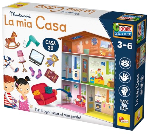 Liscianigiochi - Montessori Maxi La Mia Casa, 3-6 anni, 95162