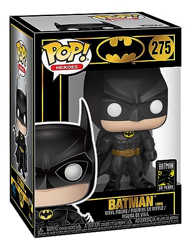 Funko Pop! Heroes: Batman 80th - Batman - (1989) - DC Comics- Figura in Vinile da Collezione - Idea Regalo - Merchandising Ufficiale - Giocattoli per Bambini e Adulti - Comic Books Fans