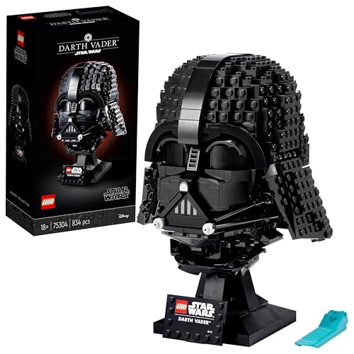 LEGO Star Wars Casco di Darth Vader, Modellino da Costruire Fai da Te in Mattoncini per Adulti e Fan di Guerre Stellari, Idee Regalo per Uomo, Donna, Lui o Lei, Gadget da Collezione 75304