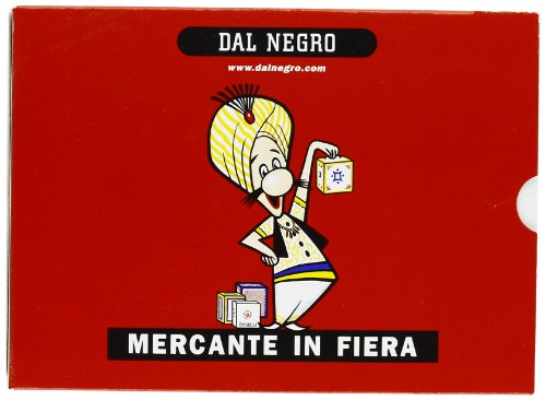 Dal Negro 90004 - Mercante in Fiera Astuccio Rosso, Carte da Gioco