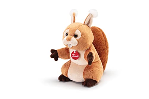 Trudi Marionetta Scoiattolo Burattini e Marionette peluche per teatrino Gioco per bambini. Racconta e crea storie. Peluche decorativo. | 15x27x19cm taglia S | Puppets | modello 29625