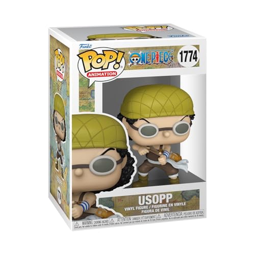 Funko Pop! Animation: OP - (Refresh) - Usopp - One Piece - Figura in Vinile da Collezione - Idea Regalo - Merchandising Ufficiale - Giocattoli per Bambini e Adulti - Anime Fans