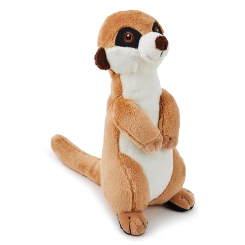 Zappi Co Suricato 20 cm Peluche Morbido Kuscheltier Realistico, Dettagliato & Vita, Divertimento per Gioco & Esposizione, Presentato su TikTok (20 cm di lunghezza)
