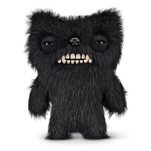 Fuggler Fart Face, assortimento Serie 1 da 23 cm di ZURU, peluche Funny Ugly Monster (Munch Munch – Black long)