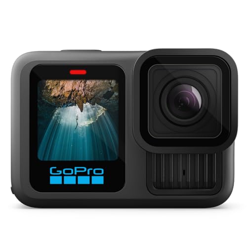 GoPro HERO13 - Action camera impermeabile con video 5.3K60, foto da 27 MP + compatibilità con obiettivi serie HB