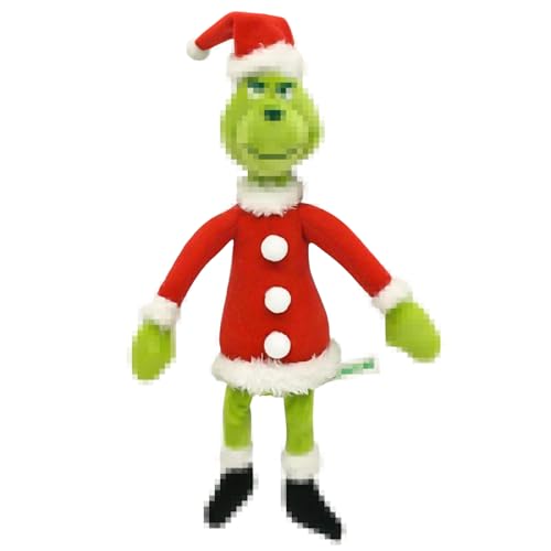 Bambola Di Peluche Natale, Verde Giocattolo Babbo Natale, Figure Di Peluche Per Ornamenti Da Tavolo