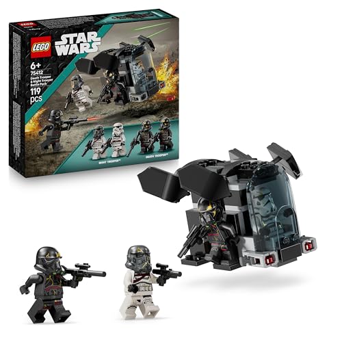 LEGO Star Wars 75412 Battle Pack Death Trooper e Night Trooper - Astronave Giocattolo da Costruire con 4 Minifigure con Blaster - Regalo da Collezione per Bambini da 6 Anni in su e per i Fan di Ahsoka