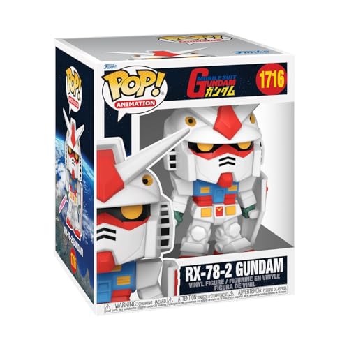 Funko Pop! Super: MS Gundam - RX-78-2 GUNDAM - Mobile Suit Gundam - Figura in Vinile da Collezione - Idea Regalo - Merchandising Ufficiale - Giocattoli per Bambini e Adulti - TV Fans