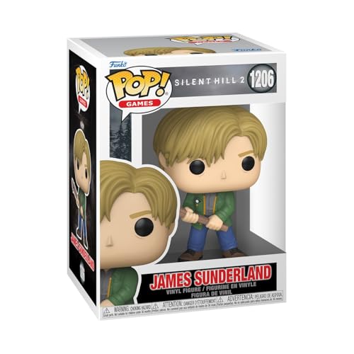 Funko POP! Games: Silent Hill - James Sunderland - Figura in vinile da collezione - Idea regalo - Prodotto ufficiale - Giocattoli per bambini e adulti - Modello di figura per collezionisti