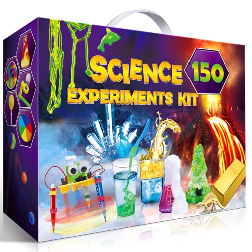 UNGLINGA 150 Esperimenti Kit Scientifici per Bambini, Giocattoli Educativi STEM Project Ragazzi Ragazze Idee Regalo di Compleanno