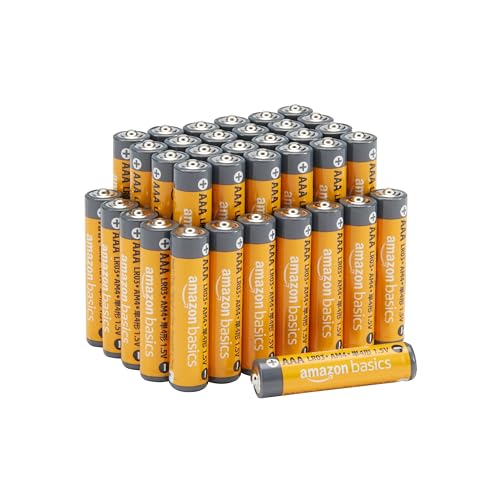 Amazon Basics, 36 batterie alcaline AAA ad alte prestazioni, 1,5 Volt, durata di 10 anni