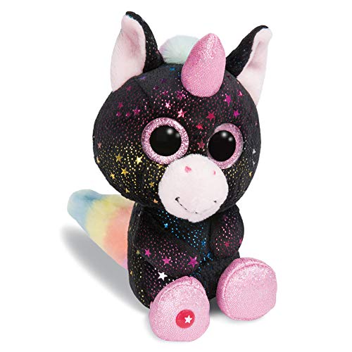 Peluche Glubschis unicorno Vita-Mi 15 cm, peluche con grandi occhi glitterati