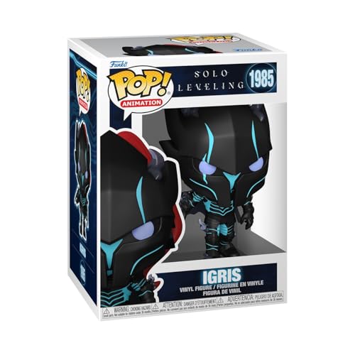 Funko POP! Animation: Solo Leveling - Igris - 1 in 6 chance of receiving the rare Chase variant - Styles may vary - Figura in vinile da collezione - Idea regalo - Prodotto ufficiale