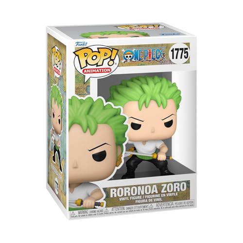 Funko Pop! Animation: One Piece - Roronoa Zoro w/Chase (Styles Vary) - Figura in Vinile da Collezione - Idea Regalo - Merchandising Ufficiale - Giocattoli per Bambini e Adulti - Anime Fans