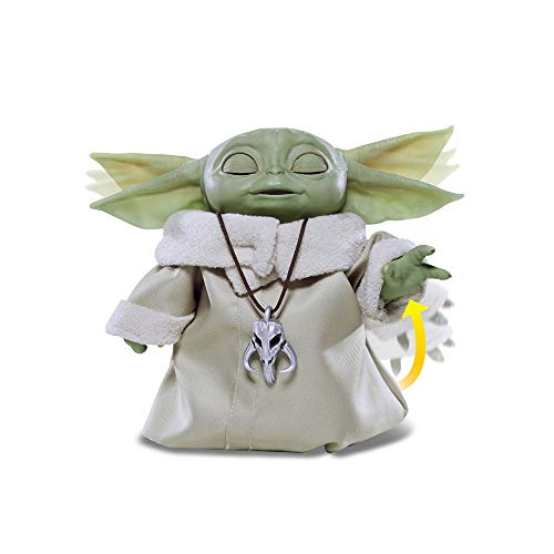 Hasbro Star Wars - The Child Animatronic Edition, Giocattolo con Oltre 25 Combinazioni di Suoni e movimenti, conosciuto Anche Come Baby Yoda, Serie Disney+ The Mandalorian, Multicolore, taglia unica