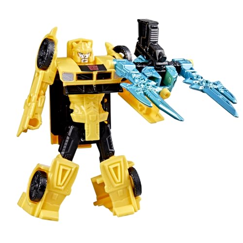 Transformers CYBERWORLD, Armored Cyber Changers, Bumblebee, Action Figure