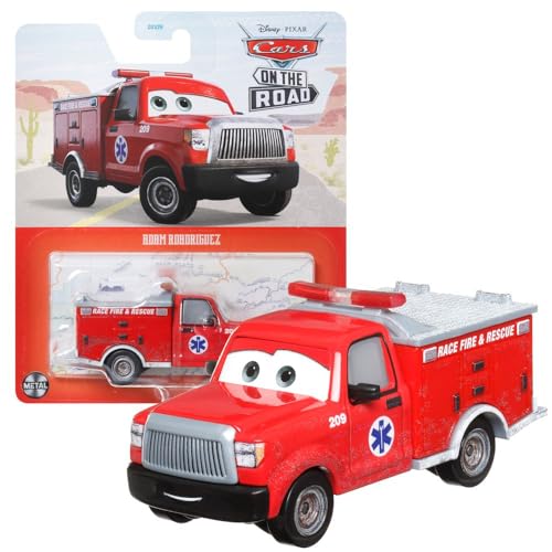 Mattel Selezione Veicoli Racing Style | Disney Cars | Cast 1:55 Veicoli Auto, DXV29N Cars 3 Single:Adam Roadriguez