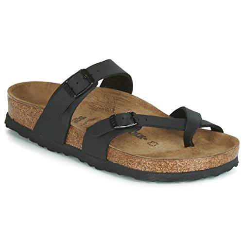 Birkenstock Mayari 71791, Infradito donna - Nero, 43 EU