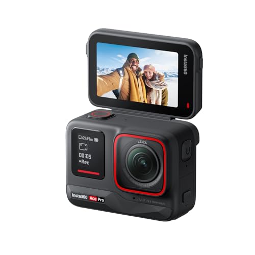 Insta360 Ace Pro - Action cam impermeabile Co-disegnata con Leica, sensore da 1/1.3