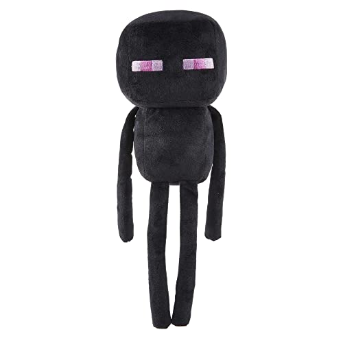 Mattel Minecraft - Peluche Personaggio Enderman, soffice peluche ispirato al videogioco Minecraft, regalo da collezione per bambini e fan, giocattolo per bambini, 3+ anni, HLN11