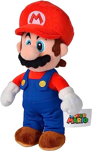SIMBA Toys Mario Plush Toy Suitable from the First Months of Age 20 cm