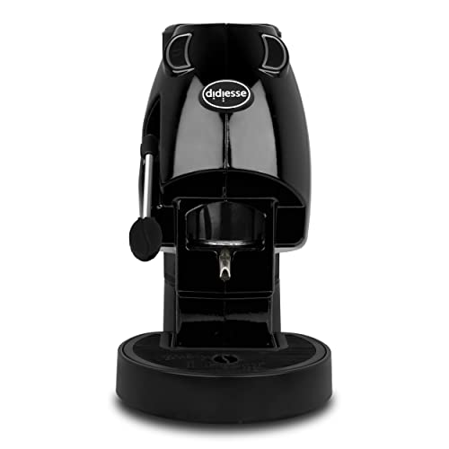 Didiesse – Macchina da Caffè con Cialde ese 44 mm - Modello Baby Frog Macchinetta a Cialde – Compatta 450W - con Funzione Stand-by e Serbatoio da 1.5L (Nero)