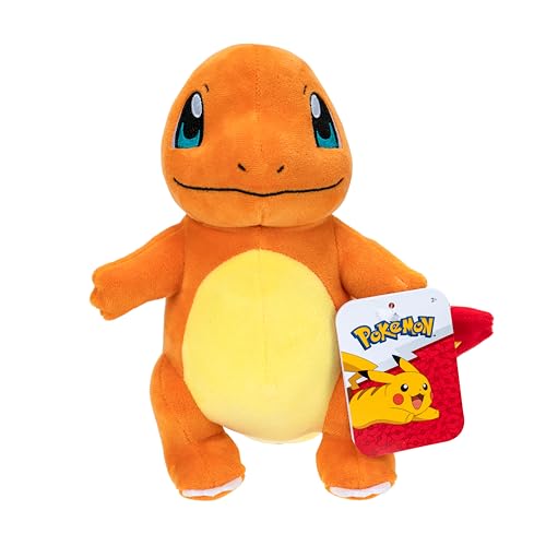 Pokemon PKW3404-20 cm Peluche Glumanda ufficiale