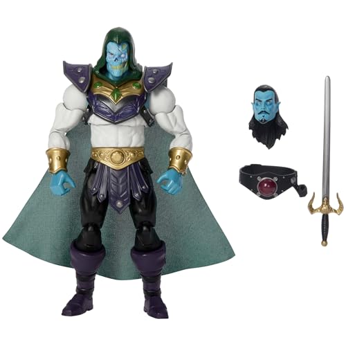 Masters of the Universe Masterverse - Keldor, action figure deluxe da collezione con 30 articolazioni, parti o armature intercambiabili incluse, 6+ anni, JHJ84