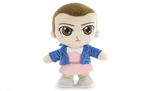 Barrado Stranger Things - Peluche dei Personaggi di Stranger Things - 28cm - Undici, Will, Mike, Dustin, Lucas, Demogorgon - Qualità Super Soft (Undici)